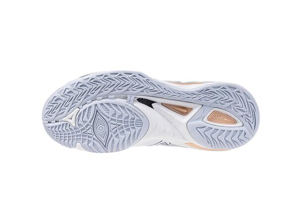 Wave Mirage 5 W Hvit/Lys blå 4 Toppmodell til håndballspilleren 