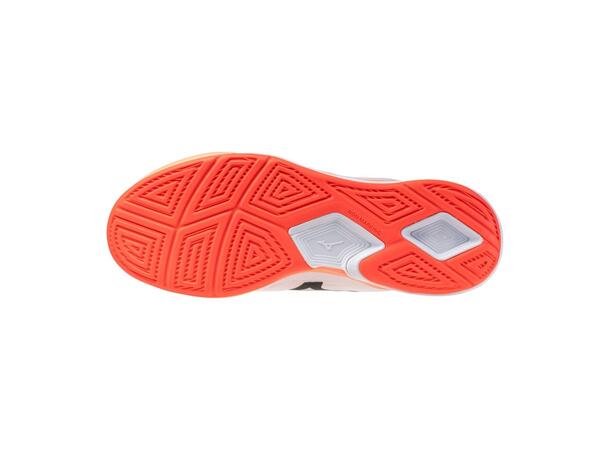 Wave Stealth Elite Hvit/Oransje 8 Toppmodell, håndball og volleyball 