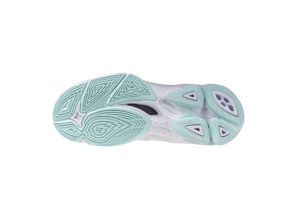 Wave Voltage 2 W Hvit/Mint 5,5 Sko til håndball og volleyball 