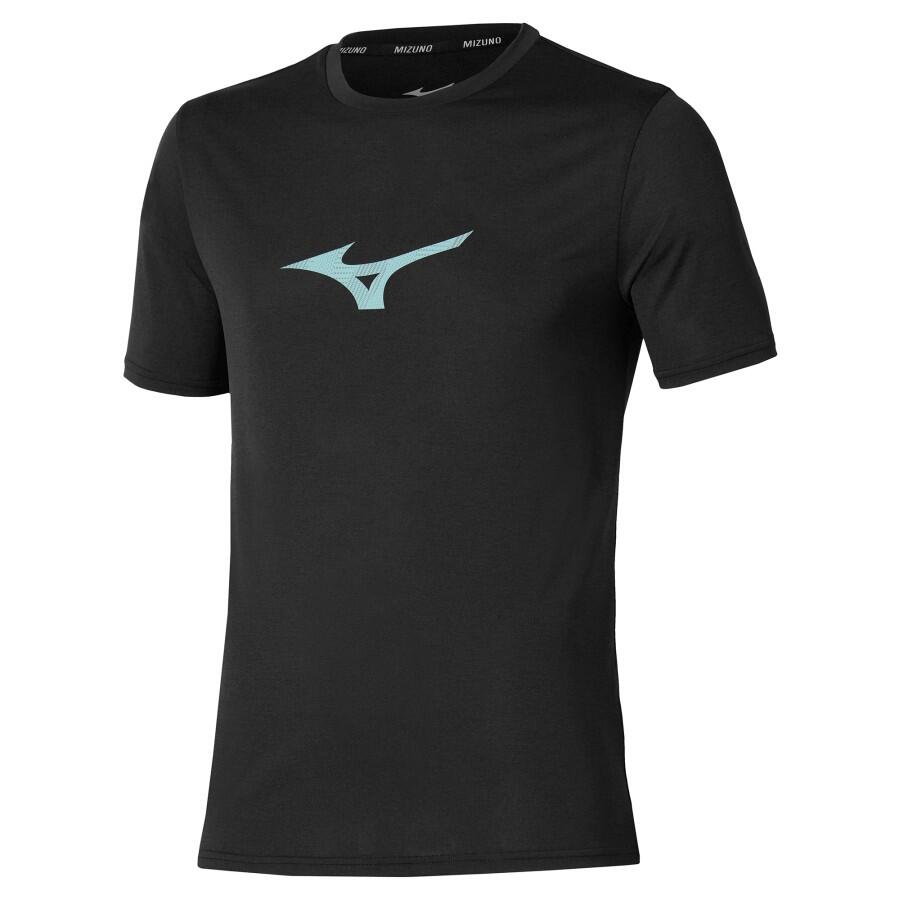 Core Runbird Short Sleeve Tee Sort S T-skjorte til trening