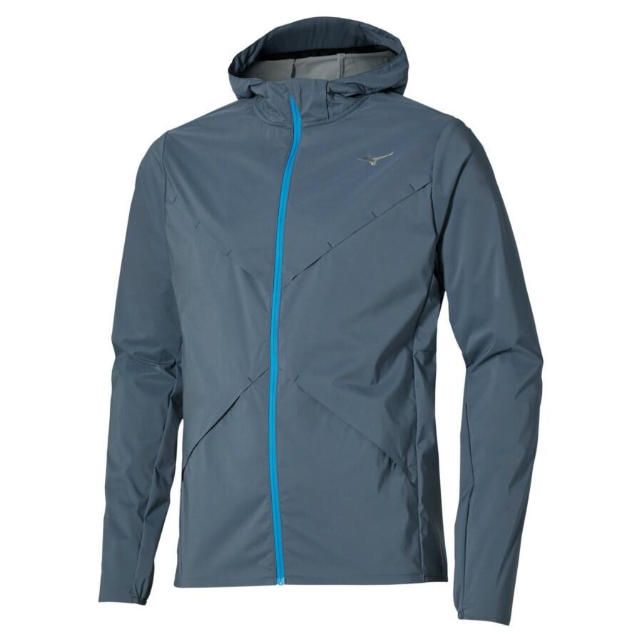 Tech Thermal BT Hooded Jacket Gråblå S