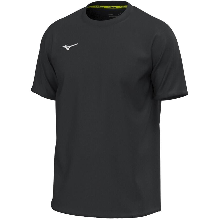 Mizuno Training Tee  Sort XS T-skjorte trening