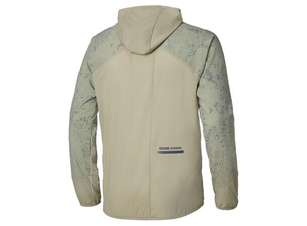 Active Alpha Hooded Jacket Brun S Lett og komfortabel løpejakke 