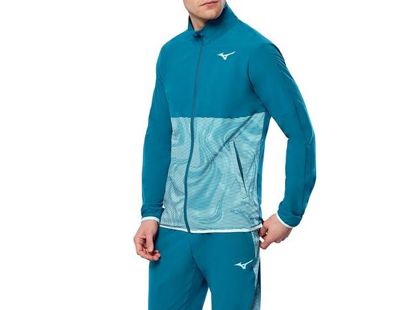 Charge Printed Jacket Lys blå S Jakke til tennis og padel 