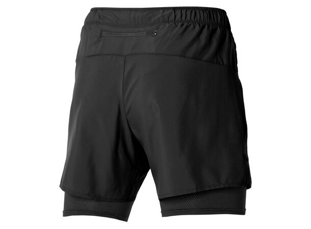 Core 5.5 2in1 Short Sort XXL Treningsshorts med innertights 