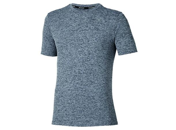 Core Impulse Short Sleeve Tee Grå L Myk, teknisk t-skjorte til trening 