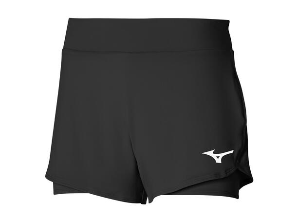 Flex Short W Sort XS Shorts til tennis, dame 
