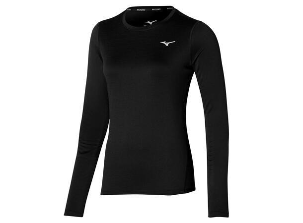 Impulse Core LS Tee W Sort XL Langermet treningstrøye til dame 