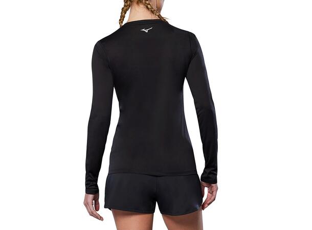 Impulse Core LS Tee W Sort XL Langermet treningstrøye til dame 