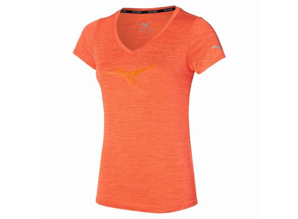 Impulse Core RB Tee W Oransje XS T-skjorte multisport