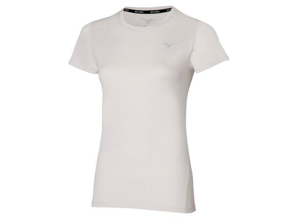 Impulse Core Tee W Hvit M Myk, teknisk T-skjorte til dame 