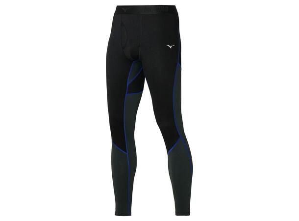 Merino Wool LongTight Sort/Blå S Treningstights med ull 