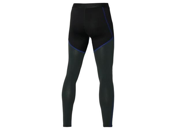 Merino Wool LongTight Sort/Blå S Treningstights med ull 