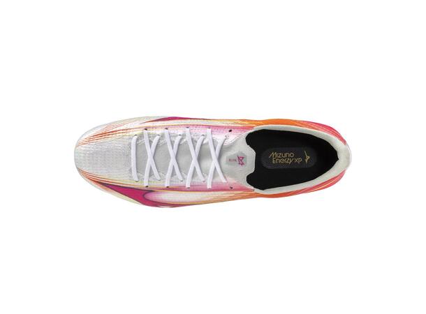 Mizuno Alpha III Elite AG Hvit/Rosa 9,5 Fotballsko, gress og kunstgress 