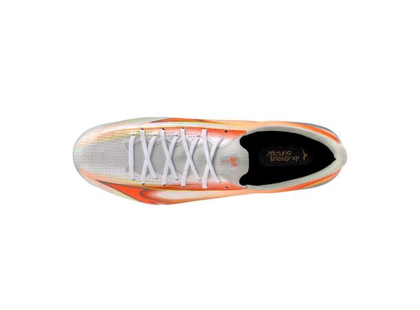 Mizuno Alpha III Elite MIX Hvit/Ora 5 Fotballsko, naturgress 