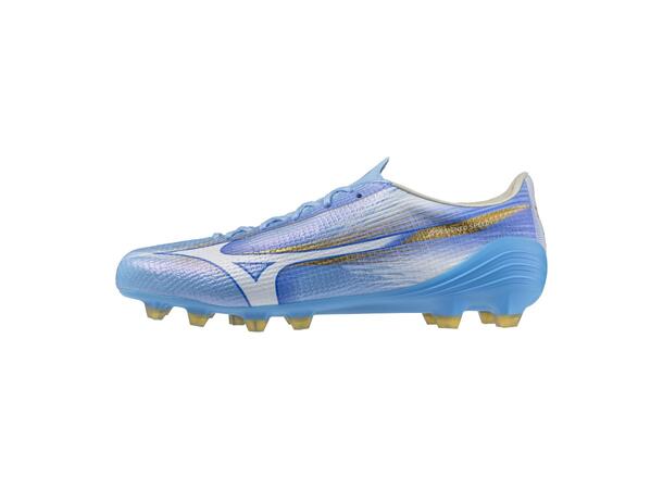 Mizuno Alpha III Japan Blå/Hvit 9,5 Toppmodell til naturgress 