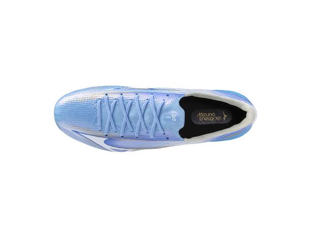 Mizuno Alpha III Japan Blå/Hvit 9,5 Toppmodell til naturgress 