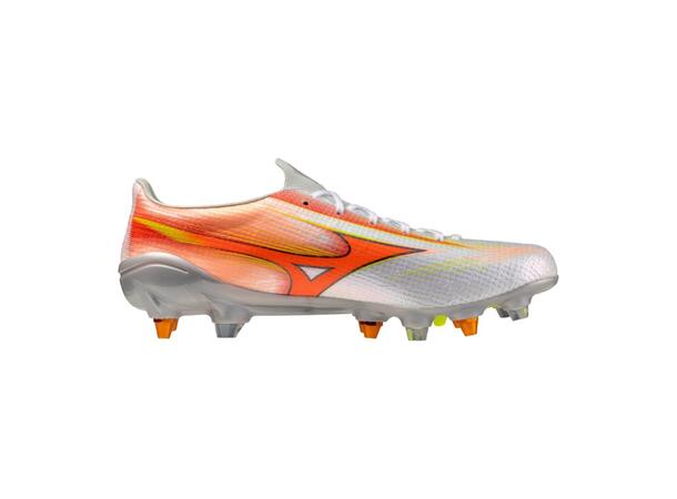 Mizuno Alpha III Japan MIX Hvit/Ora 6,5 Toppmodell til naturgress 