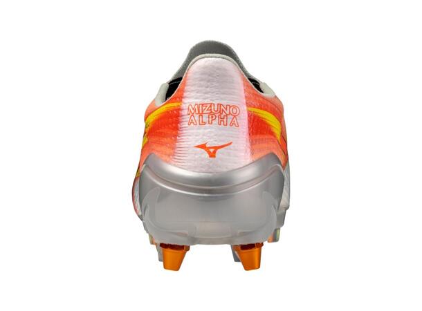Mizuno Alpha III Japan MIX Hvit/Ora 6,5 Toppmodell til naturgress 