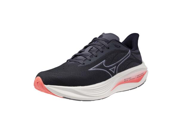 Mizuno Neo Cosmo W  Mørk Grå/Blå 4,5 Lett løpesko med god demping 