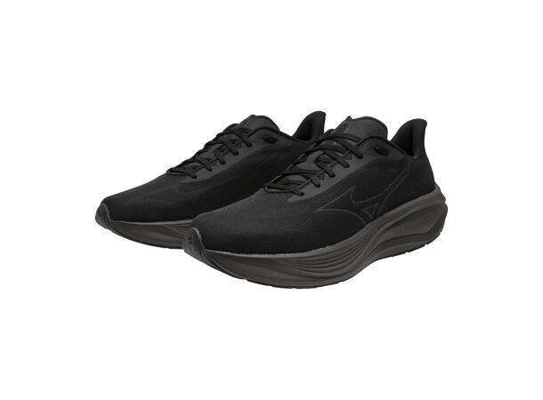Mizuno Neo Cosmo  Sort/Sort 10 Lett løpesko med god demping 