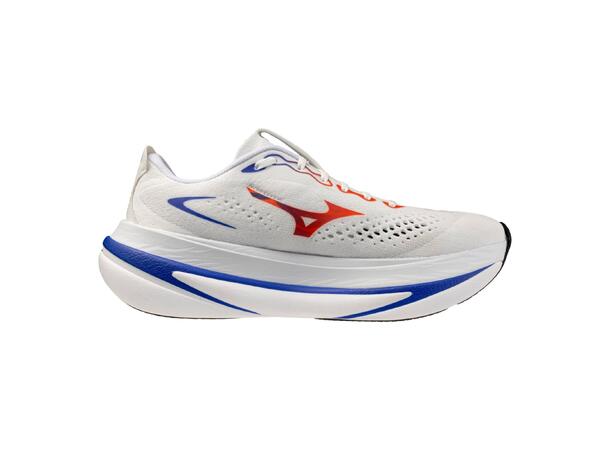 Mizuno Sky Prime Hvit/Oransje 9,5 Nyhet for maksimal demping og respons 