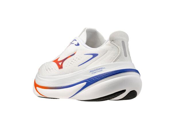 Mizuno Sky Prime Hvit/Oransje 9,5 Nyhet for maksimal demping og respons 