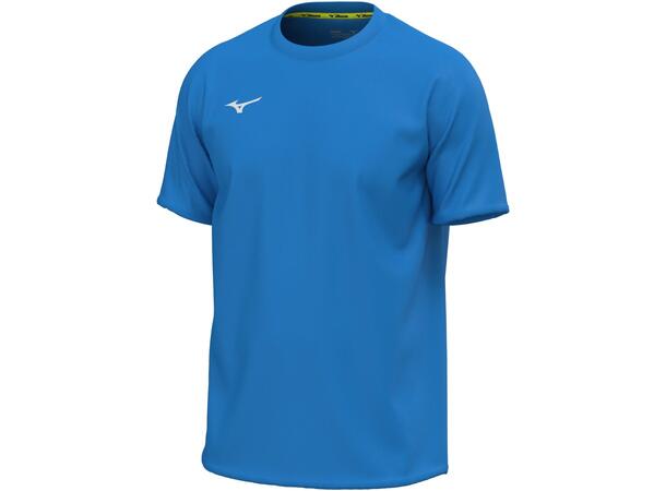 Mizuno Training Tee Blå M T-skjorte trening 