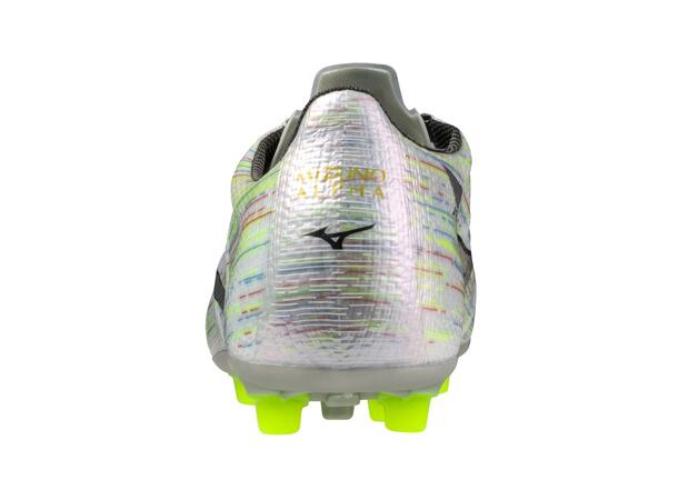 Mizuno a II Elite AG Hvit/Sølv 8,5 Fotballsko til gress og kunstgress 