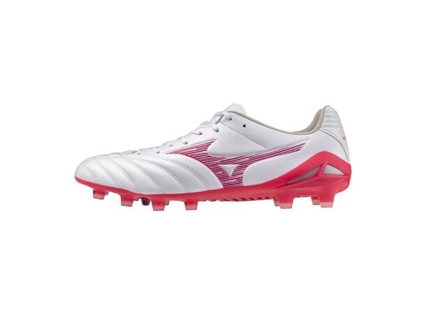 Monarcida Neo III Pro Hvit/Rosa 6 Fotballsko til naturgress 