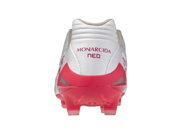 Monarcida Neo III Pro Hvit/Rosa 6 Fotballsko til naturgress 