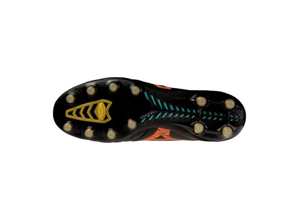 Monarcida Neo III Pro Sort/Oransje 3,5 Fotballsko til naturgress 