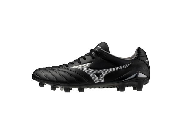 Monarcida Neo III Pro Sort/Sølv 8 Fotballsko til naturgress 