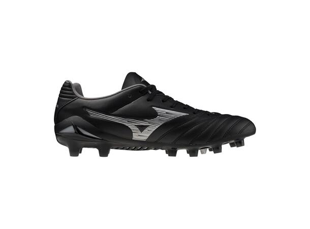 Monarcida Neo III Pro Sort/Sølv 8 Fotballsko til naturgress 