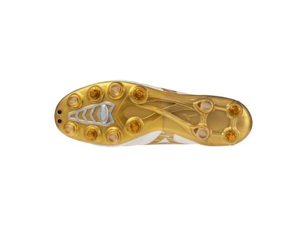 Morelia Neo IV ß Elite MIX Hvit/Gull 8 Fotballsko til naturgress 