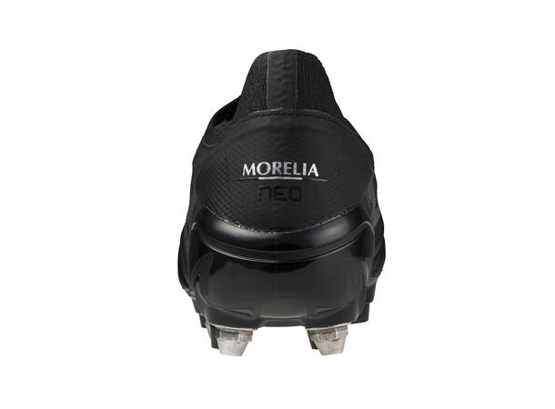 Morelia Neo IV ß Elite MIX Sort/Sølv 5 Fotballsko til naturgress 
