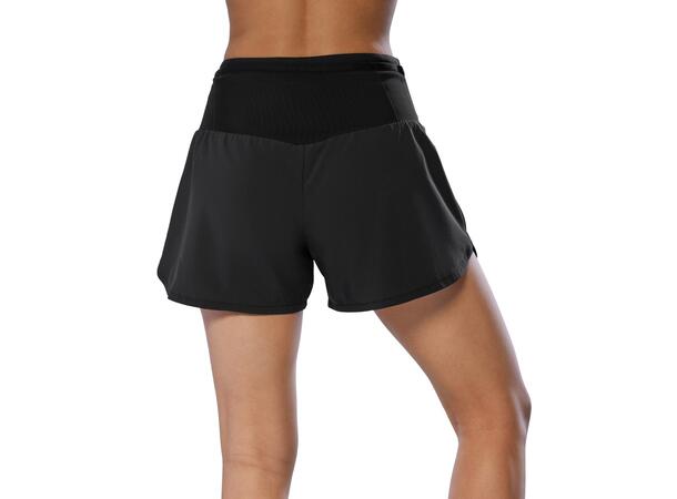 Multi Pocket Short W Sort M Prisvinnende løpeshorts med 360° lommer 