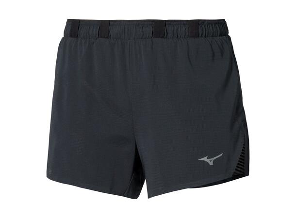 Tech Light Split 3.5 Short W Sort XL Premium løpeshorts til dame 
