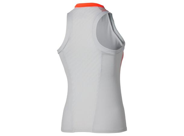 Tennis Tank W Grå M Tennistopp til dame 