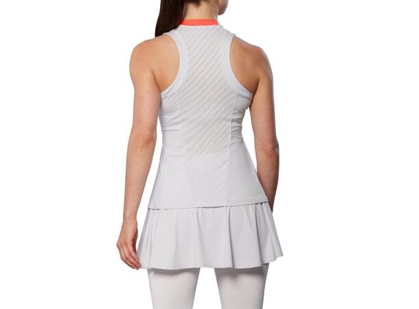 Tennis Tank W Grå M Tennistopp til dame 
