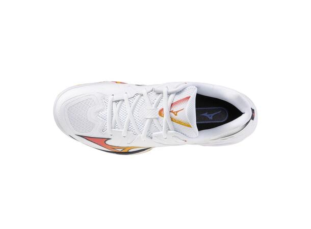 Wave Claw 3 Hvit/Oransje 4 Sko til badminton 