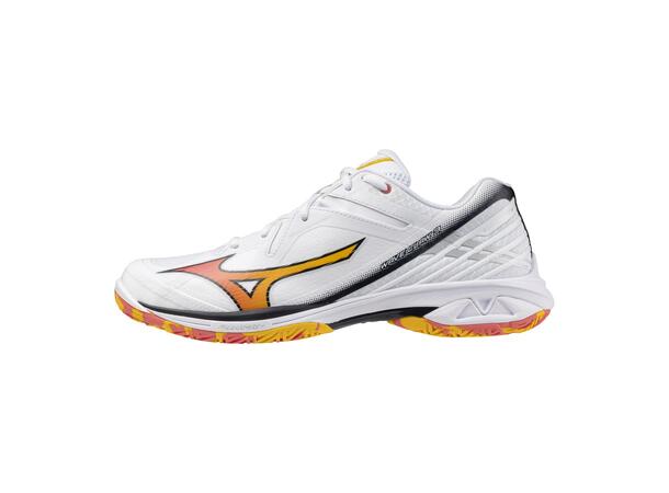 Wave Claw 3 Hvit/Oransje 9 Sko til badminton 