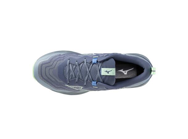 Wave Daichi 9 Mørk Blå/Mint 10 Terrengsko med Vibram yttersåle 