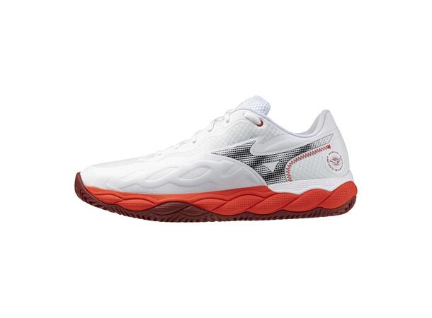 Wave Enforce Court CC Rød/Hvit 6,5 Sko til tennis og padel 