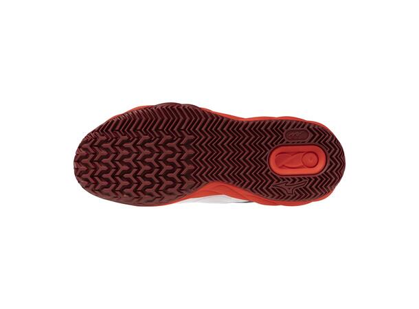 Wave Enforce Court CC Rød/Hvit 6,5 Sko til tennis og padel 