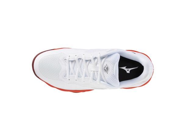 Wave Enforce Court CC Rød/Hvit 6,5 Sko til tennis og padel 