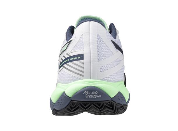 Wave Enforce Tour 2 CC Hvit/Mint 8 Sko til tennis og padel 