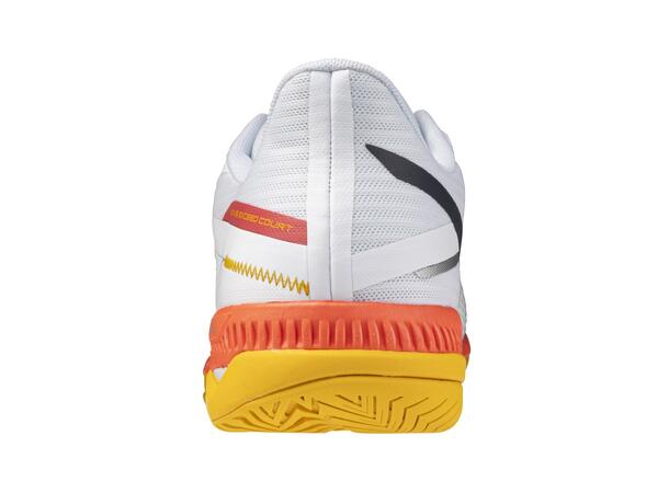 Wave Exceed Court AC Hvit/Korall 7 Sko til tennis og padel 