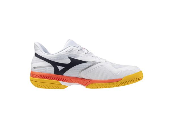 Wave Exceed Court AC Hvit/Korall 9,5 Sko til tennis og padel 