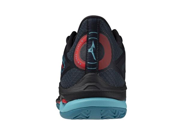 Wave Exceed Tour 6 Padel Mørk Blå/Rød 9 Raske sko til padelspillere 